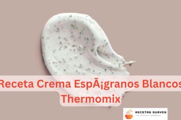 Receta Crema EspÃ¡granos Blancos Thermomix