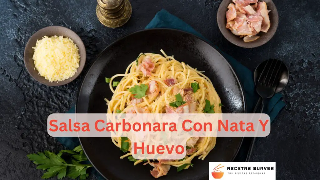 Salsa Carbonara Con Nata Y Huevo